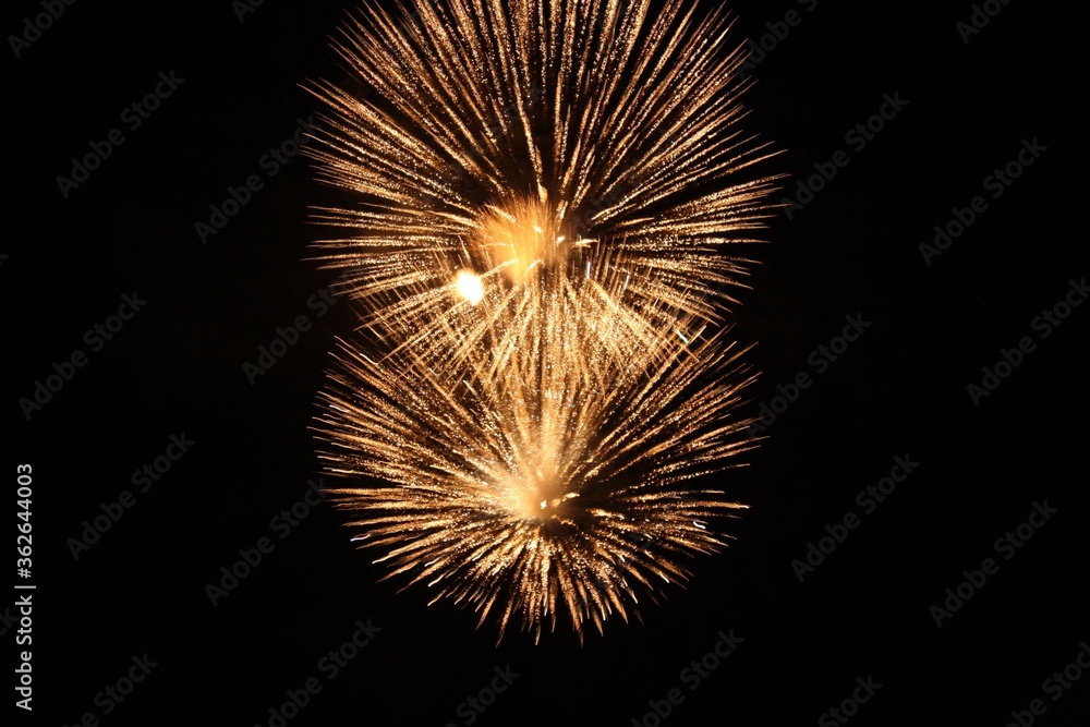 Fototapeta premium fuegos artificiales