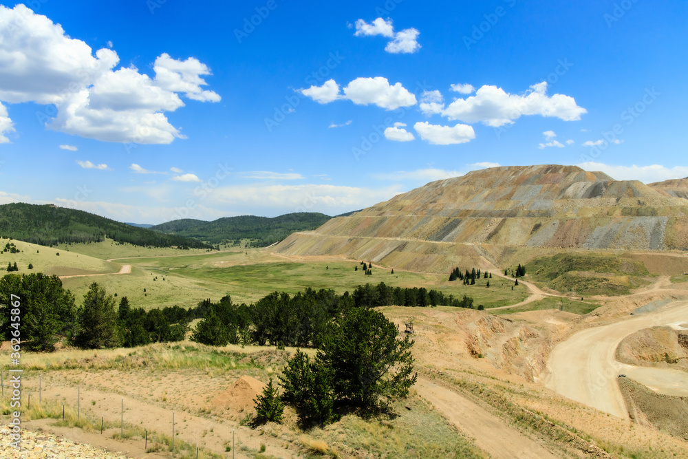 Gold mine near Cripple Creek, Colorado, USA