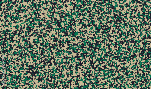 Vector design of camouflage soldier seamless pattern. Military texture on textiles