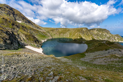 Fototapeta Naklejka Na Ścianę i Meble -  The Kidney Lake, Rila Mountain, The Seven Rila Lakes, Bulgaria