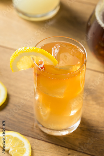 Refreshing Cold Lemonade and Iced Tea