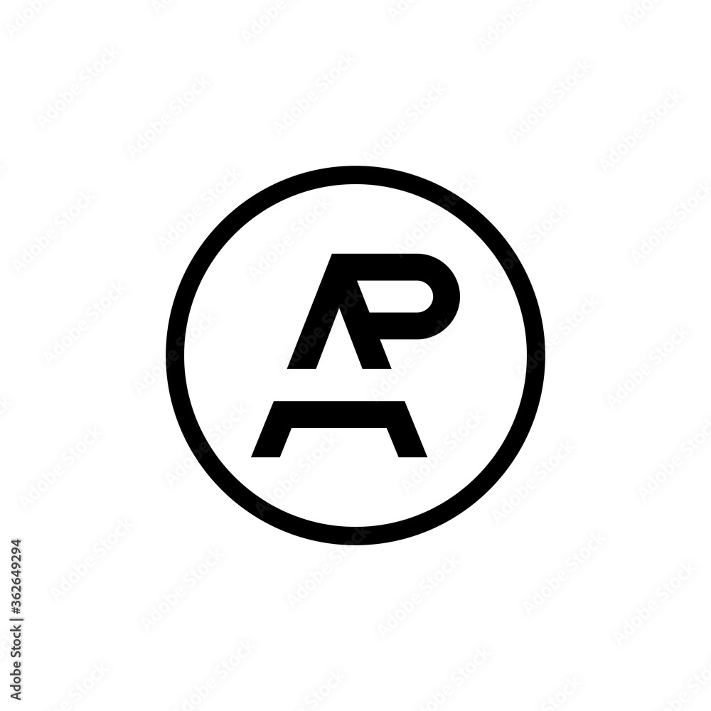 AP Logo Design Business Typography Vector Template. Creative Linked Letter AP Logo Template. AP Font Type Logo AP Logo Design Business Typography Vector Template. Creative Linked Letter AP Logo Template. AP Font Type Logo