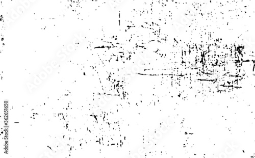 Wallpaper Mural Scratched Grunge Urban Background Texture Vector. Dust Overlay Distress Grainy Grungy Effect. Distressed Backdrop Vector Illustration. Isolated Black on White Background. EPS 10. Torontodigital.ca