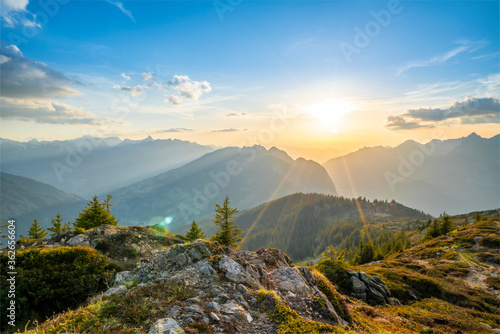 Sommerurlaub in den Alpen