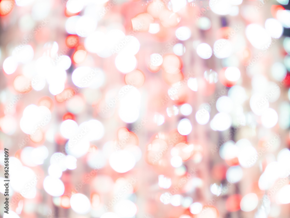 blurred bokeh light defocused background and textured for Christmas , New Year holidays party and celebration background