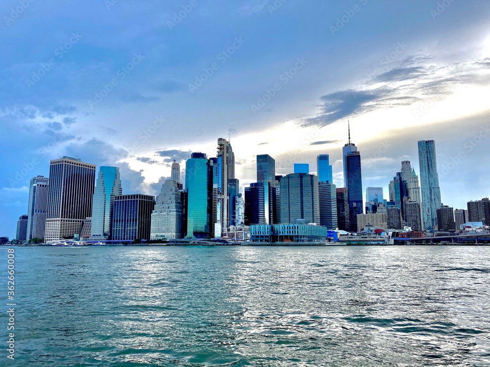 Lower Manhattan from Brooklyn Bridge Park