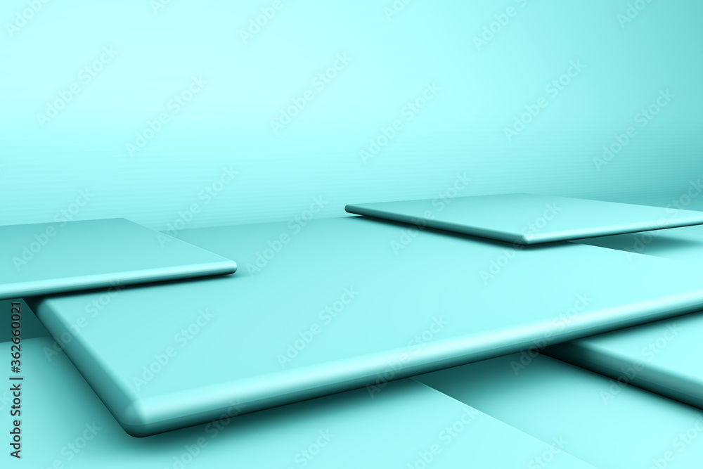 3d rendering of abstract square background. Concept display scene stage platform showcase, product, sale. 3d rendering of abstract square background. Concept display scene stage platform showcase, product, sale.