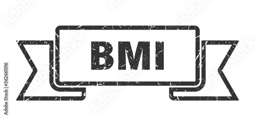 bmi ribbon. bmi grunge band sign. bmi banner