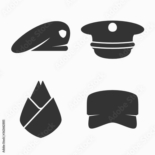 Military Hats Element
