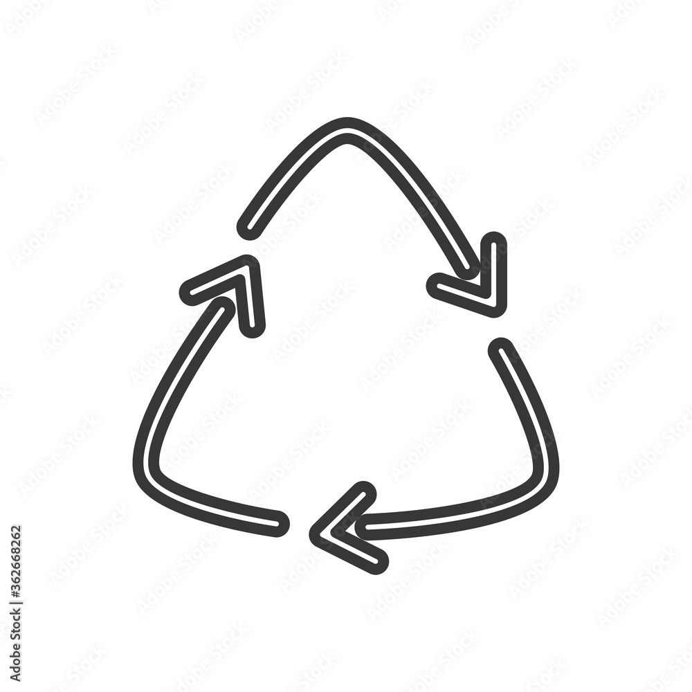 three arrows in triangle shape, silhouette style three arrows in triangle shape, silhouette style