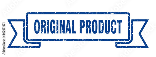 original product ribbon. original product grunge band sign. original product banner