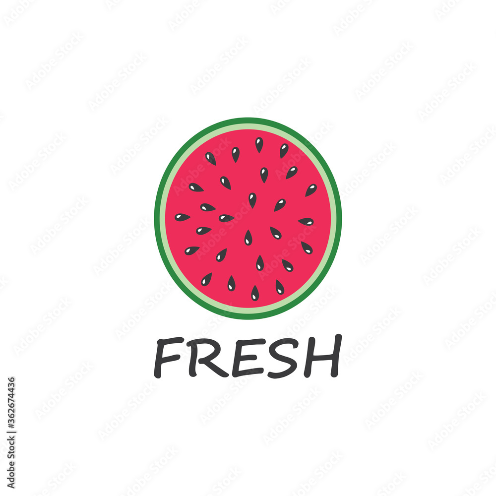 slice watermelon icon slice watermelon icon