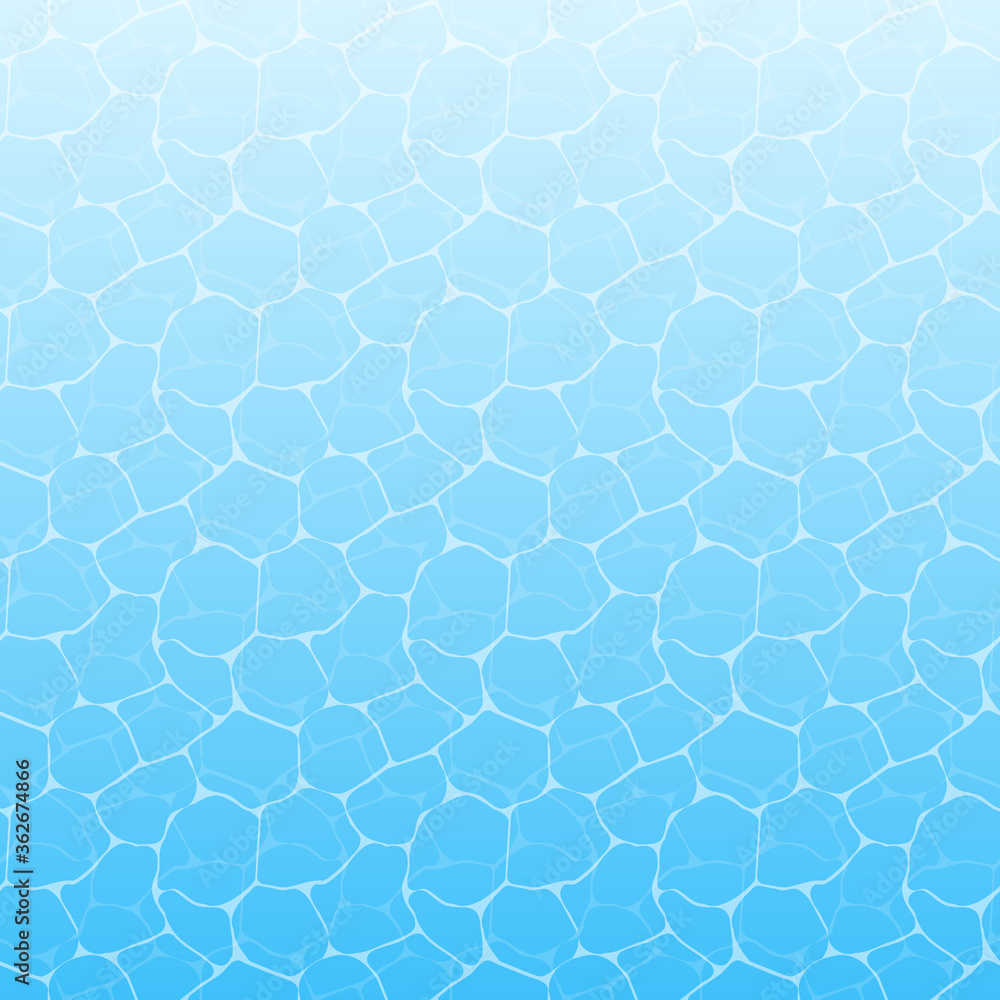 Water in swimming pool rippled water pattern background.
Water in swimming pool rippled water pattern background.