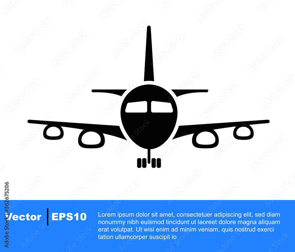 airplane flat modern vector. transportation concept airplane icon, logo template, drawing design, icon. airplane flat modern vector. transportation concept airplane icon, logo template, drawing design, icon.