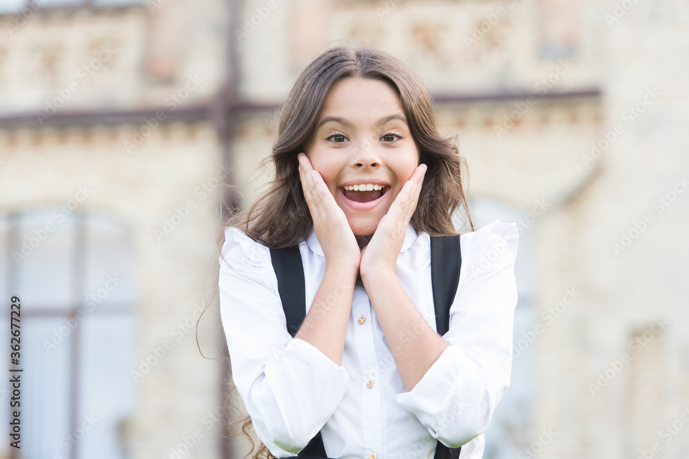 Amazing. surprised little girl trendy look. beauty and fashion. stylish schoolgirl outdoor. child expressing surprise on face. spring fashion style. Intellectual game. Smart and clever. Smiling kid Amazing. surprised little girl trendy look. beauty and fashion. stylish schoolgirl outdoor. child expressing surprise on face. spring fashion style. Intellectual game. Smart and clever. Smiling kid