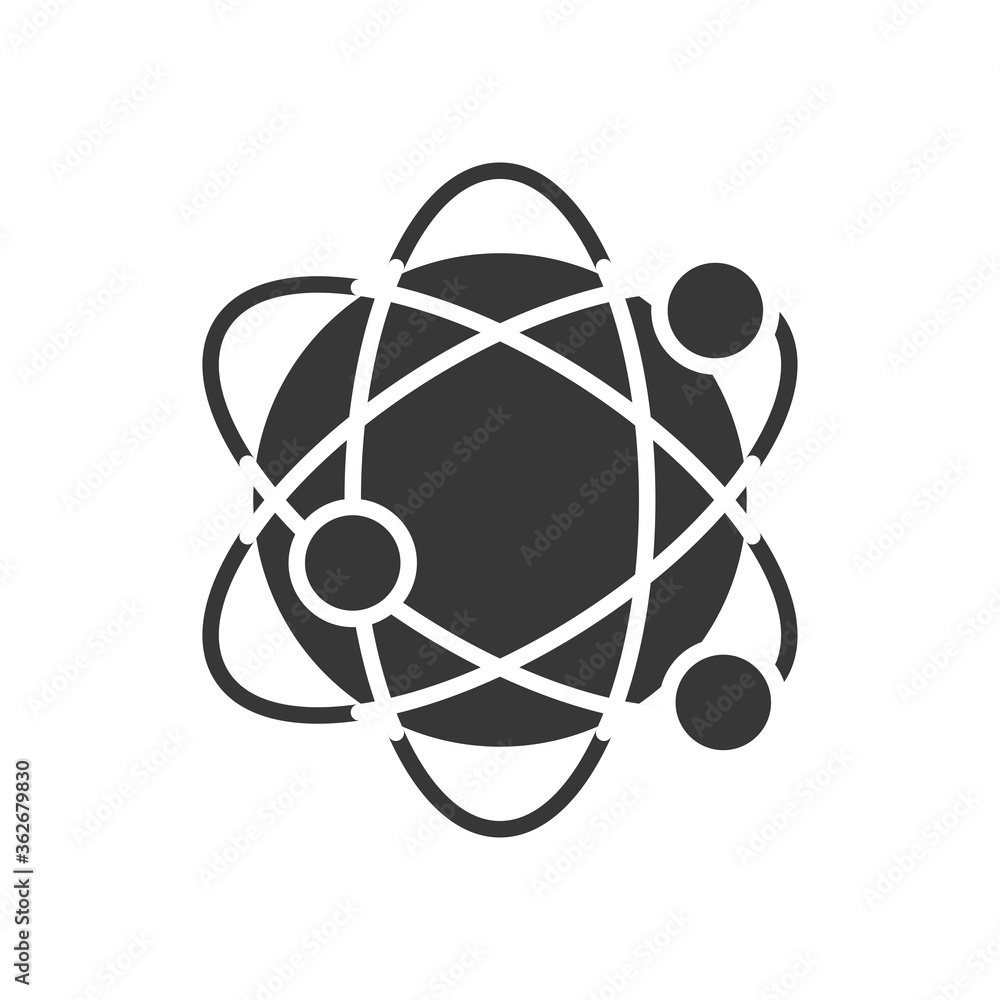 global network icon, silhouette style global network icon, silhouette style
