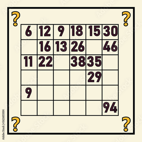 Counting games for kids and adults. Educational math game. Result. Crossword for social networks. Rebus. Riddle for the mind. Riddle with numbers. 