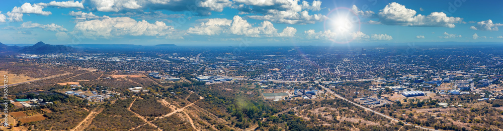 aerial Gaborone