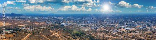 aerial Gaborone © poco_bw