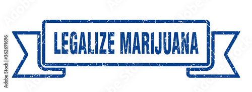legalize marijuana ribbon. legalize marijuana grunge band sign. legalize marijuana banner