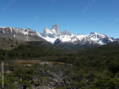 El Chalten Patagonia Argentina hiking landscape 2019 © CURTIS