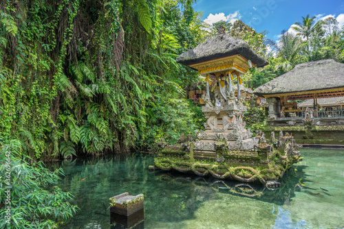 Gunung Kawi temple Sebatu (Pura Gunung Kawi Sebatu), Beautiful Holy spring water temple in Sebatu village, Tegallalang, Bali, Indonesia