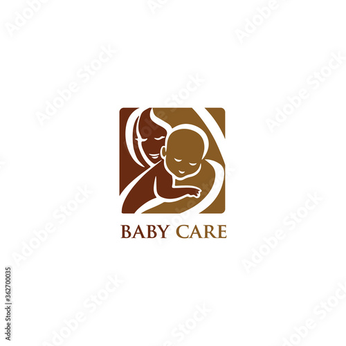 baby care Logo vector template eps for your company, industry purpose ready to use
