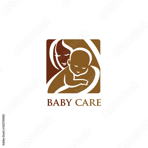 baby care Logo vector template eps for your company, industry purpose ready to use