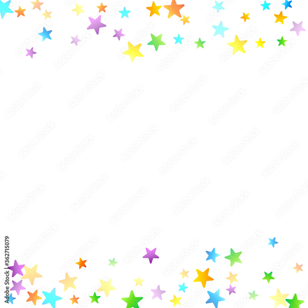 Rainbow Festive Confetti. Carnival Star Falling. Rainbow Festive Confetti. Carnival Star Falling.
