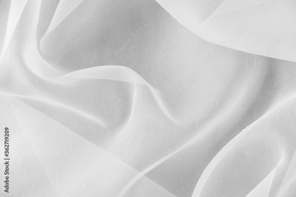 オーガンジーの背景 グレー Stock Photo Adobe Stock