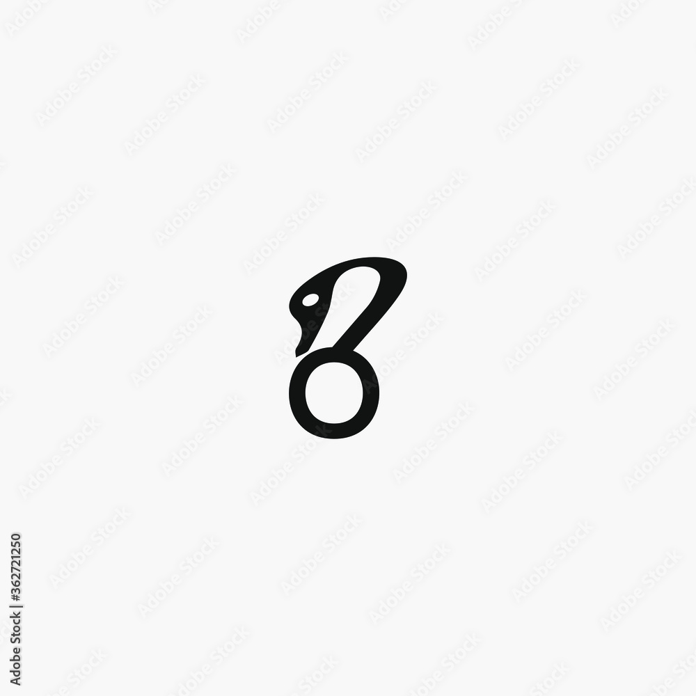 Swan icon design for your company. Swan icon design for your company.