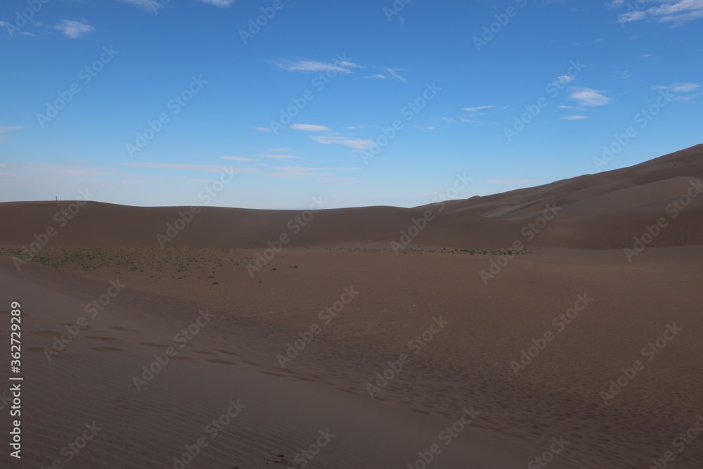 Sand dunes in southern Colorado