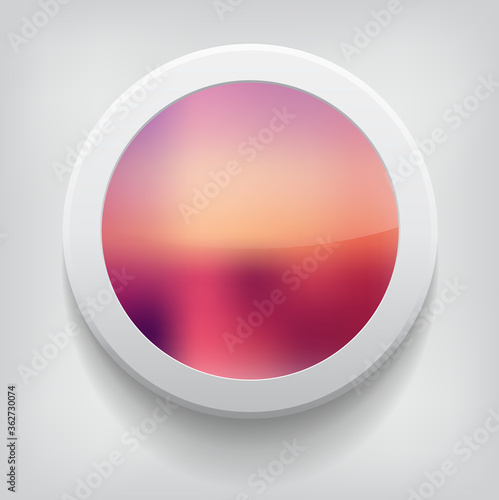 Free Download vector button, icon, banner design with bokeh background  - GFXLoad