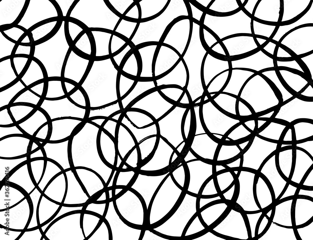White and black vector. Grunge background. Abstract brush pattern.