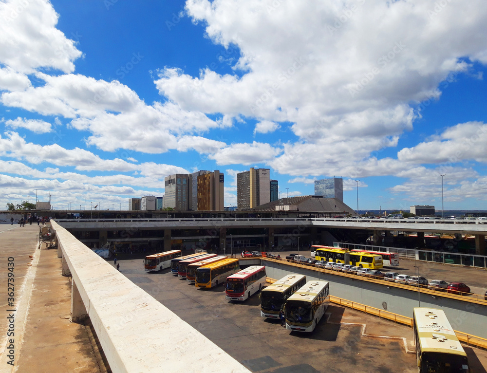 Naklejka premium Rodoviária em Brasília