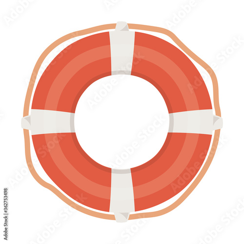 lifebuoy nautical maritime isolated design icon white background