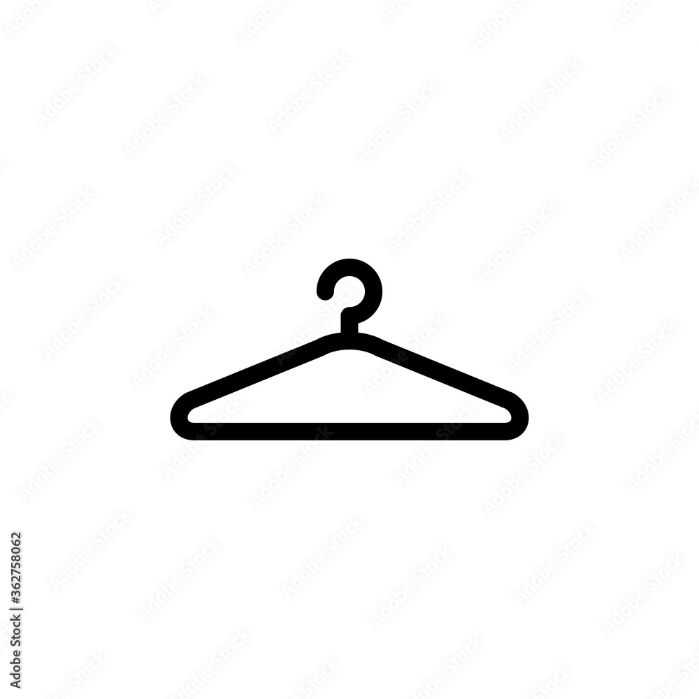 hanger icon vector symbol template hanger icon vector symbol template