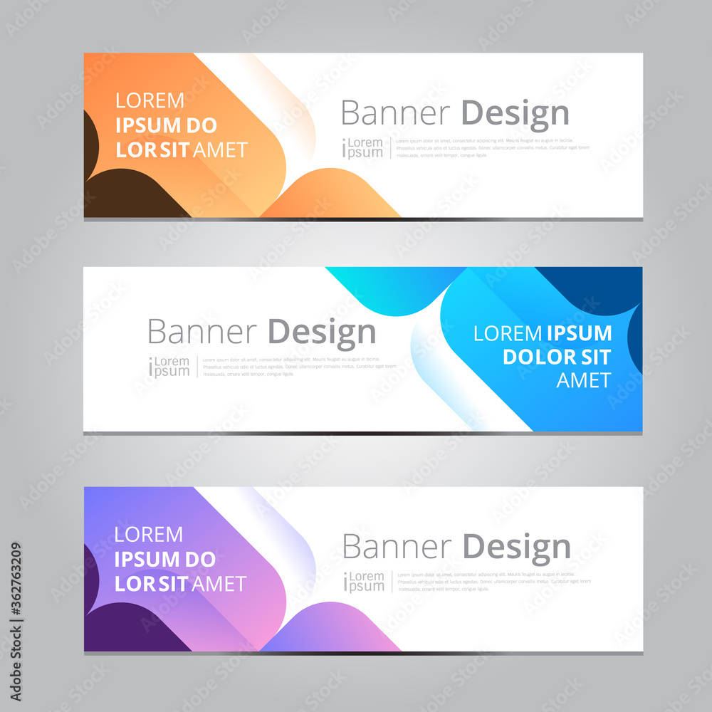 Vector abstract design background texture banner template