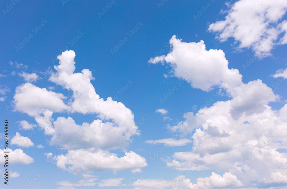 White clouds on blue sky background. White clouds on blue sky background.