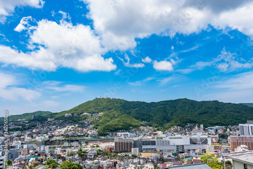 長崎市内の風景　都市景観 © SHIMA