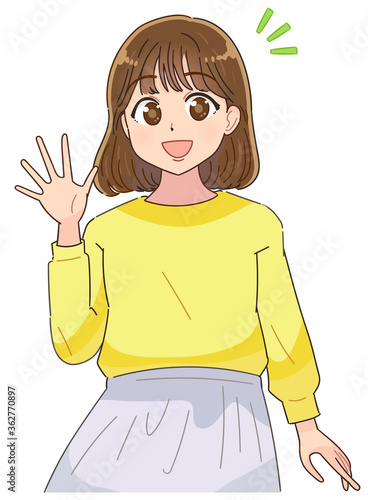 中学生 高校生 10代の若い女の子