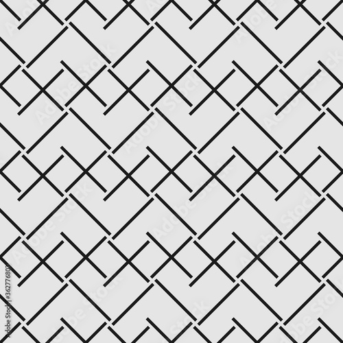 Seamless abstract patterns. Geometric texture of mesh.