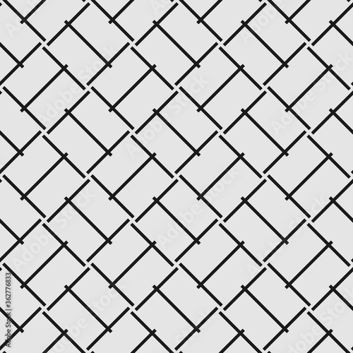 Seamless abstract patterns. Geometric texture of mesh.