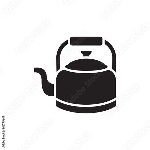 kettle icon vector symbol template