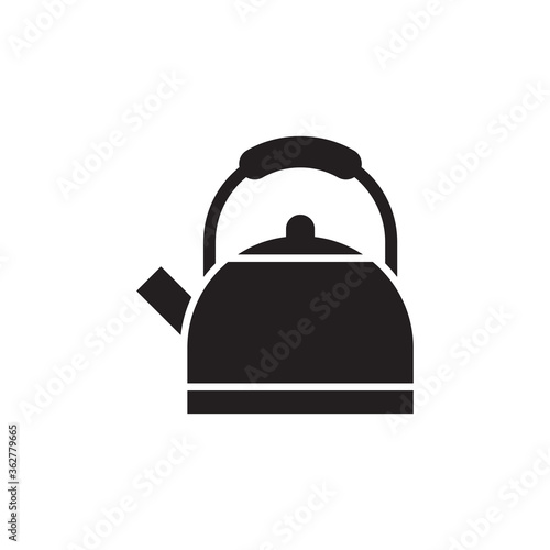 kettle icon vector symbol template