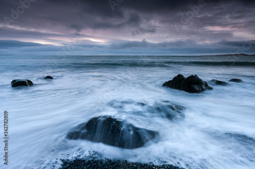 Wallpaper Mural Oceanic sunset.Iceland
 Torontodigital.ca