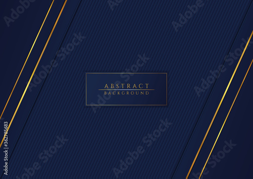Triangle shape frame luxury and pattern background abstract design