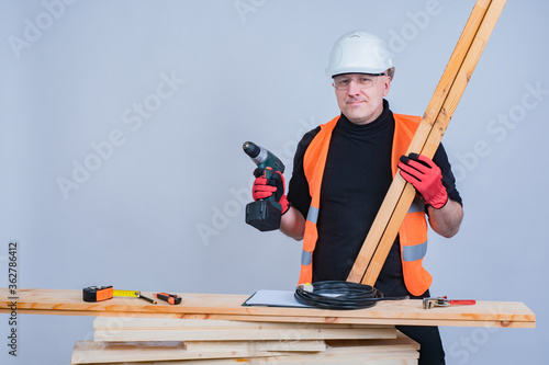 Work in the carpentry works...