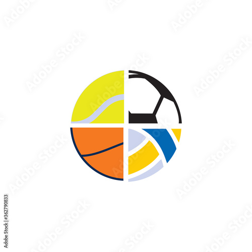 Free Download ball logo , sport logo vector - GFXLoad