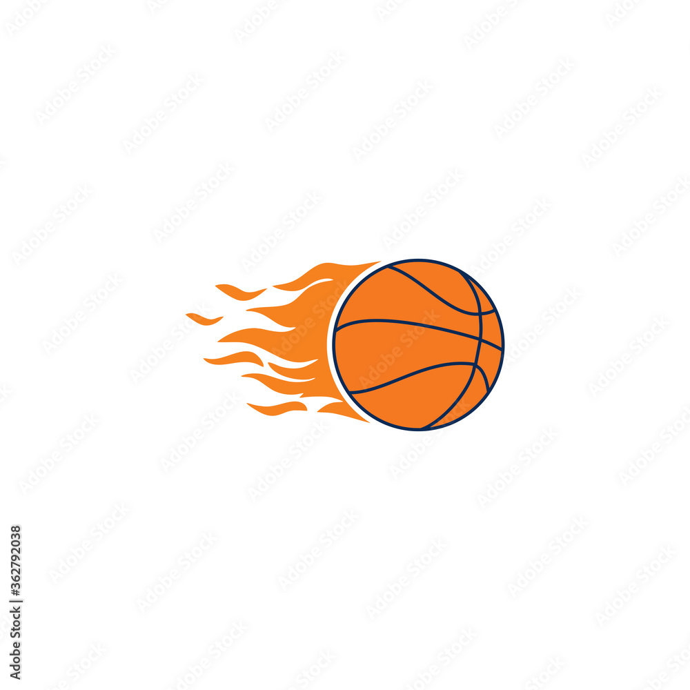 Fototapeta premium basket ball logo , tournament logo vector